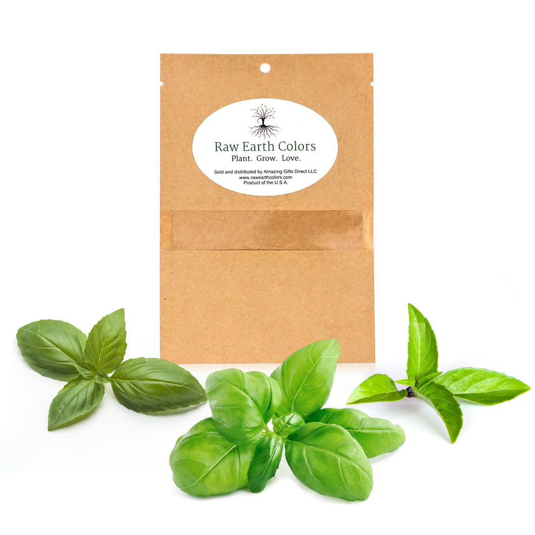 Basil Seeds Variety Three Pack